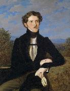 Ferdinand Georg Waldmuller Portrait of Edward Silberstein USA oil painting artist